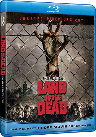 Blu-ray Land Of The Dead (afbeelding kan afwijken van de daadwerkelijke Blu-ray hoes)