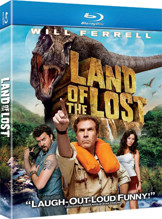 Blu-ray Land Of The Lost (afbeelding kan afwijken van de daadwerkelijke Blu-ray hoes)