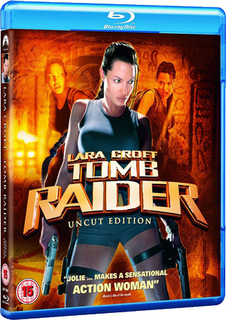 Blu-ray Lara Croft: Tomb Raider (afbeelding kan afwijken van de daadwerkelijke Blu-ray hoes)