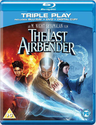 Blu-ray The Last Airbender (afbeelding kan afwijken van de daadwerkelijke Blu-ray hoes)