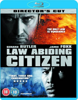 Blu-ray Law Abiding Citizen (afbeelding kan afwijken van de daadwerkelijke Blu-ray hoes)