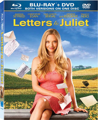 Blu-ray Letters To Juliet (afbeelding kan afwijken van de daadwerkelijke Blu-ray hoes)