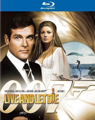 Blu-ray James Bond: Live and Let Die (afbeelding kan afwijken van de daadwerkelijke Blu-ray hoes)