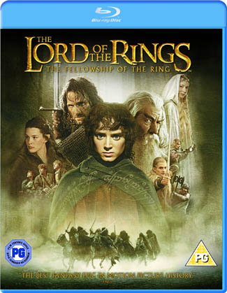 Blu-ray The Lord of the Rings: The Fellowship of the Ring (afbeelding kan afwijken van de daadwerkelijke Blu-ray hoes)