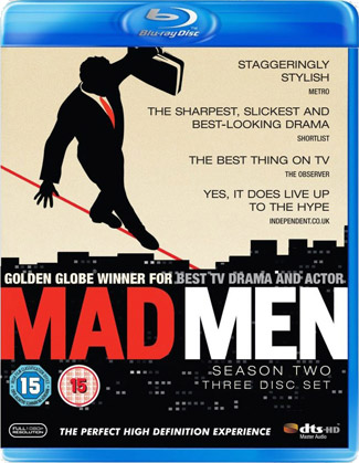 Blu-ray Mad Men: Season 2 (afbeelding kan afwijken van de daadwerkelijke Blu-ray hoes)