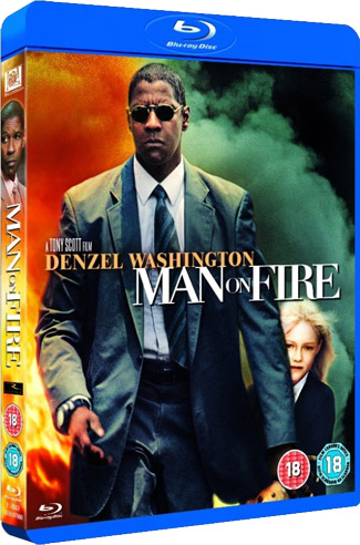 Blu-ray Man on Fire (afbeelding kan afwijken van de daadwerkelijke Blu-ray hoes)