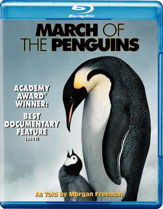 Blu-ray March Of The Penguins (afbeelding kan afwijken van de daadwerkelijke Blu-ray hoes)