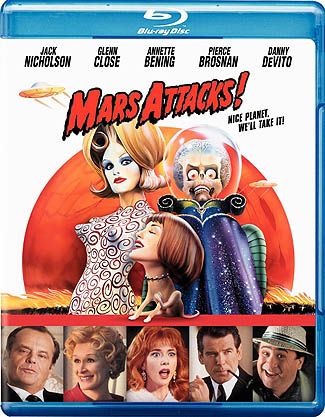 Blu-ray Mars Attacks! (afbeelding kan afwijken van de daadwerkelijke Blu-ray hoes)