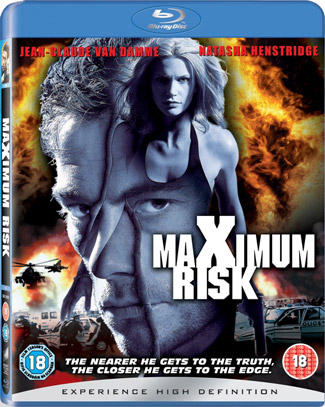 Blu-ray Maximum Risk (afbeelding kan afwijken van de daadwerkelijke Blu-ray hoes)