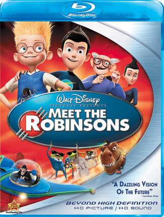 Blu-ray Meet the Robinsons (afbeelding kan afwijken van de daadwerkelijke Blu-ray hoes)