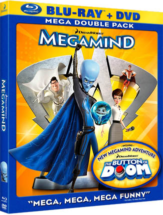 Blu-ray Megamind (afbeelding kan afwijken van de daadwerkelijke Blu-ray hoes)