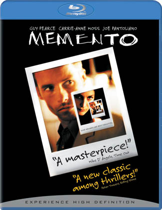 Blu-ray Memento (afbeelding kan afwijken van de daadwerkelijke Blu-ray hoes)