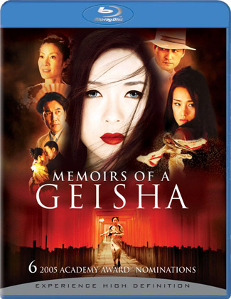 Blu-ray Memoirs Of A Geisha (afbeelding kan afwijken van de daadwerkelijke Blu-ray hoes)