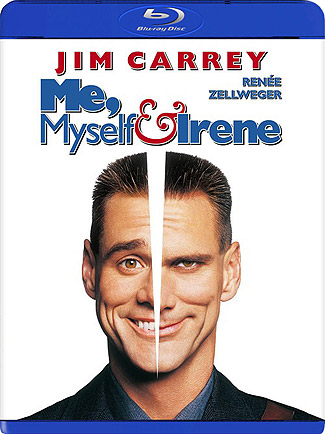 Blu-ray Me, Myself & Irene (afbeelding kan afwijken van de daadwerkelijke Blu-ray hoes)