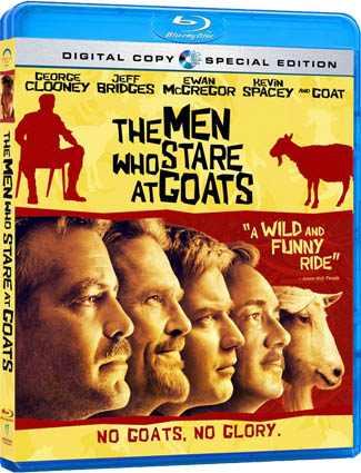Blu-ray The Men Who Stare at Goats (afbeelding kan afwijken van de daadwerkelijke Blu-ray hoes)