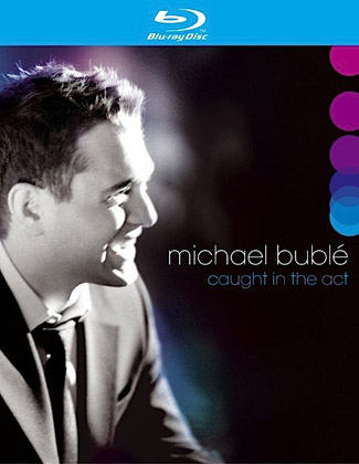 Blu-ray Michael Bublé: Caught In The Act (afbeelding kan afwijken van de daadwerkelijke Blu-ray hoes)