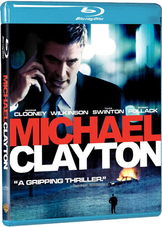 Blu-ray Michael Clayton (afbeelding kan afwijken van de daadwerkelijke Blu-ray hoes)