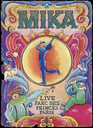 Blu-ray Mika: Live Parc Des Princes Paris (afbeelding kan afwijken van de daadwerkelijke Blu-ray hoes)