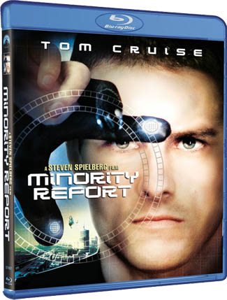 Blu-ray Minority Report (afbeelding kan afwijken van de daadwerkelijke Blu-ray hoes)