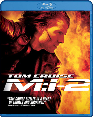 Blu-ray Mission: Impossible 2 (afbeelding kan afwijken van de daadwerkelijke Blu-ray hoes)