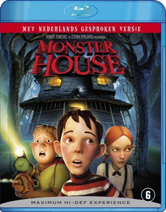 Blu-ray Monster House (afbeelding kan afwijken van de daadwerkelijke Blu-ray hoes)