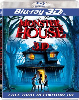 Blu-ray Monster House 3D (afbeelding kan afwijken van de daadwerkelijke Blu-ray hoes)