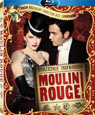 Blu-ray Moulin Rouge! (afbeelding kan afwijken van de daadwerkelijke Blu-ray hoes)