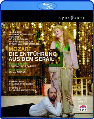 Blu-ray Mozart: Die Entfuhrung aus dem Serail (afbeelding kan afwijken van de daadwerkelijke Blu-ray hoes)