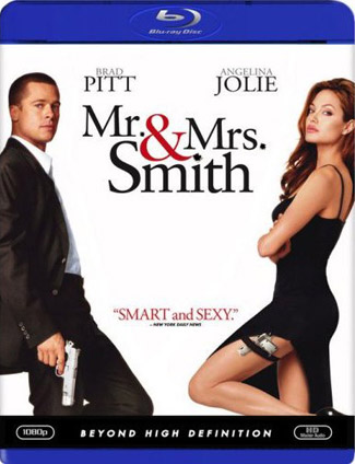 Blu-ray Mr. & Mrs. Smith (afbeelding kan afwijken van de daadwerkelijke Blu-ray hoes)