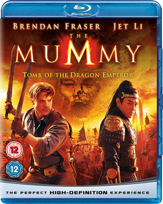 Blu-ray The Mummy: Tomb of the Dragon Emperor (afbeelding kan afwijken van de daadwerkelijke Blu-ray hoes)