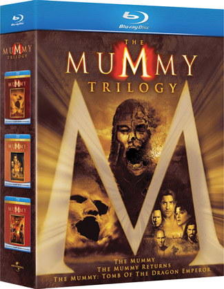 Blu-ray The Mummy Trilogy (afbeelding kan afwijken van de daadwerkelijke Blu-ray hoes)