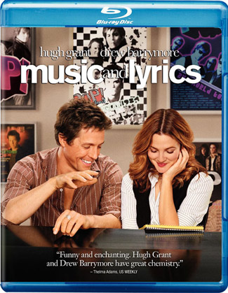Blu-ray Music and Lyrics (afbeelding kan afwijken van de daadwerkelijke Blu-ray hoes)