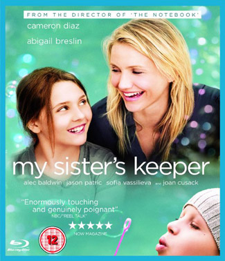Blu-ray My Sister's Keeper (afbeelding kan afwijken van de daadwerkelijke Blu-ray hoes)