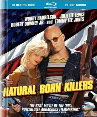 Blu-ray Natural Born Killers (afbeelding kan afwijken van de daadwerkelijke Blu-ray hoes)