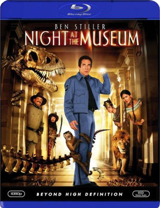 Blu-ray Night At The Museum (afbeelding kan afwijken van de daadwerkelijke Blu-ray hoes)