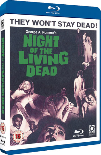 Blu-ray Night of the Living Dead (afbeelding kan afwijken van de daadwerkelijke Blu-ray hoes)