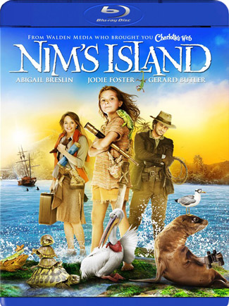 Blu-ray Nim's Island (afbeelding kan afwijken van de daadwerkelijke Blu-ray hoes)