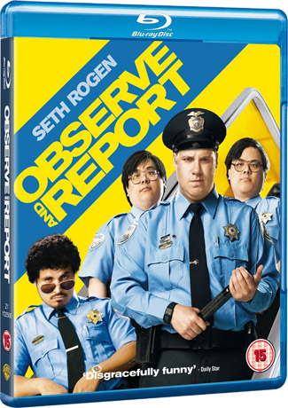 Blu-ray Observe And Report (afbeelding kan afwijken van de daadwerkelijke Blu-ray hoes)