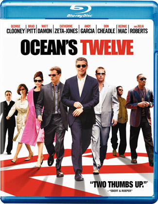 Blu-ray Ocean's Twelve (afbeelding kan afwijken van de daadwerkelijke Blu-ray hoes)