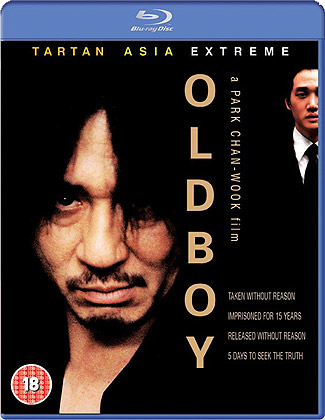 Blu-ray Oldboy (afbeelding kan afwijken van de daadwerkelijke Blu-ray hoes)