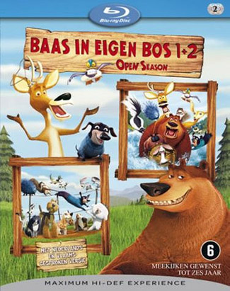 Blu-ray Open Season 1 & 2 (afbeelding kan afwijken van de daadwerkelijke Blu-ray hoes)