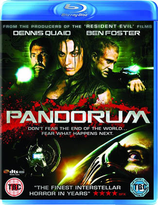Blu-ray Pandorum (afbeelding kan afwijken van de daadwerkelijke Blu-ray hoes)