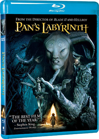 Blu-ray Pan's Labyrinth (afbeelding kan afwijken van de daadwerkelijke Blu-ray hoes)