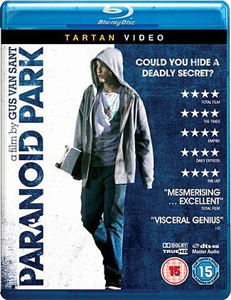 Blu-ray Paranoid Park (afbeelding kan afwijken van de daadwerkelijke Blu-ray hoes)