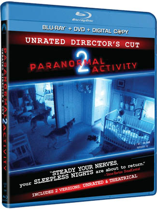 Blu-ray Paranormal Activity 2 (afbeelding kan afwijken van de daadwerkelijke Blu-ray hoes)