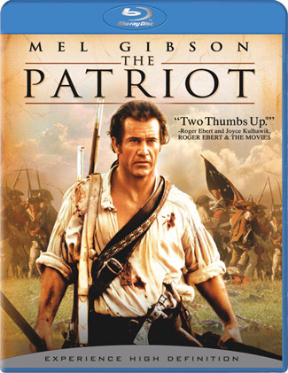 Blu-ray The Patriot (afbeelding kan afwijken van de daadwerkelijke Blu-ray hoes)