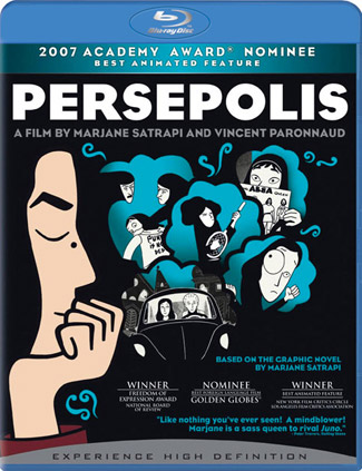 Blu-ray Persepolis (afbeelding kan afwijken van de daadwerkelijke Blu-ray hoes)