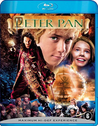 Blu-ray Peter Pan (afbeelding kan afwijken van de daadwerkelijke Blu-ray hoes)