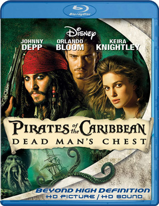 Blu-ray Pirates of the Caribbean: Dead Man's Chest (afbeelding kan afwijken van de daadwerkelijke Blu-ray hoes)