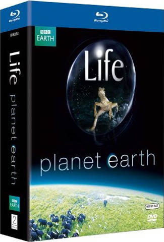 Blu-ray Planet Earth & Life (afbeelding kan afwijken van de daadwerkelijke Blu-ray hoes)